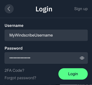 Login Example